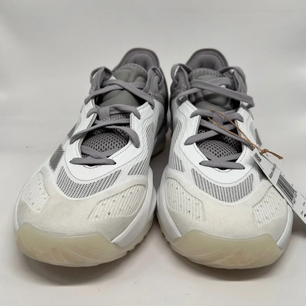 Adidas Adizero Select 2.0 Basketball Shoes White Grey IG6684 Mens Size 7 New